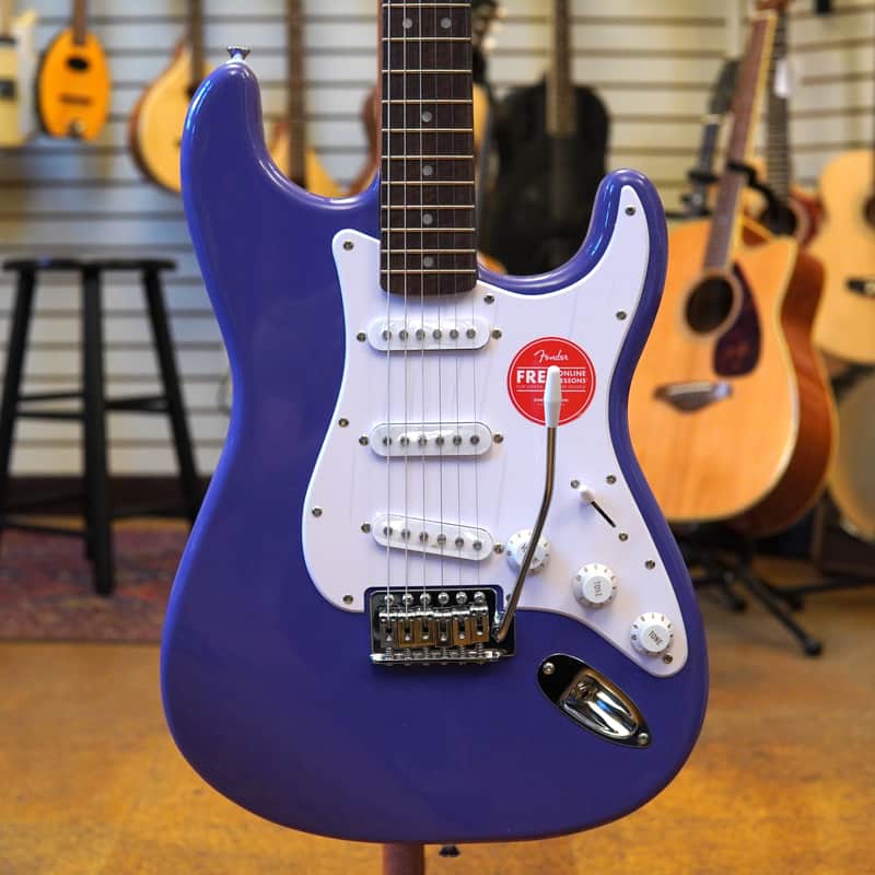 Squier Sonic Stratocaster Electric Guitar Ultraviolet image 1