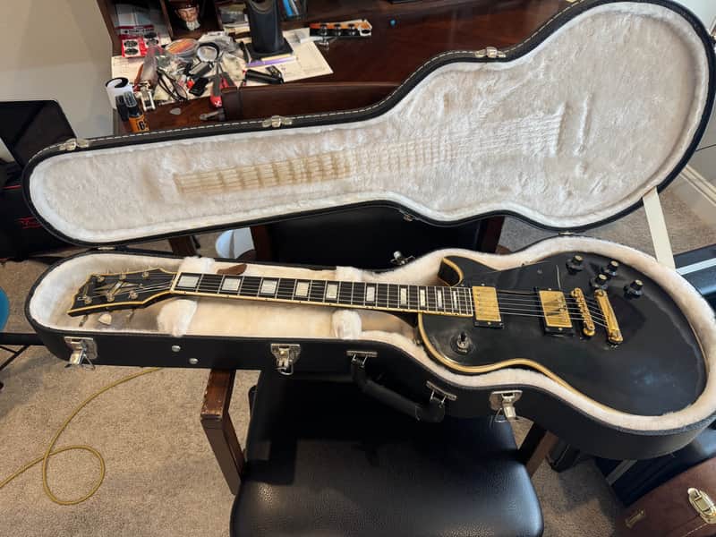 Gibson Les Paul Custom Black Beauty 1971 - Black image 1