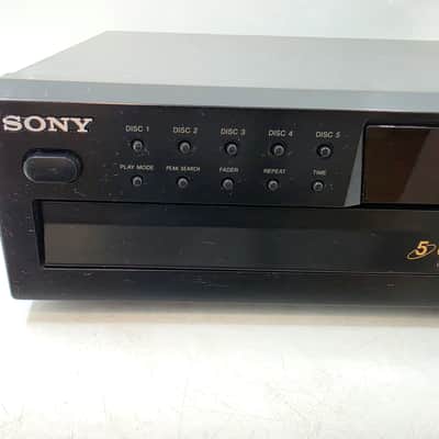 Sony CDP-CE275 5-Disc CD Changer & Player w/Remote - TESTED - RV-0405 image 4