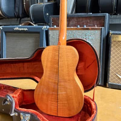 Tony Graziano Custom Baritone Ukulele #587 – Spruce / Figured Koa – Hardshell Case image 11