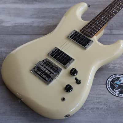 1985 Squier Japan Contemporary Series HH Stratocaster w/Kahler (White) image 1