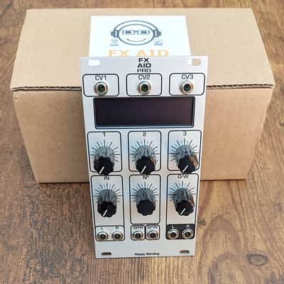Happy Nerding FX AID PRO - Eurorack Audio Effects Module - 14hp Silver -- NEW image 1