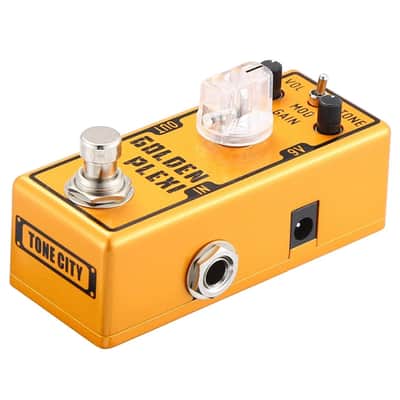 Tone City Golden Plexi Distortion New for 2025! With toggle Mod switch Mini Guitar Effect Pedal/actually V3 image 2
