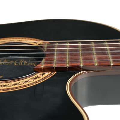 1984 Gibson Chet Atkins CE Solid-Body Nylon String Electric - Black - Narrow Neck image 17