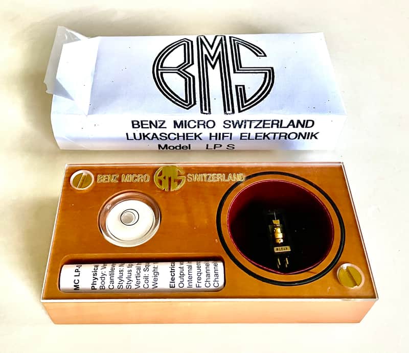 Benz Micro LP-S The Flagship MC Cartridge, Ebony body, Line-contact Diamond on Solid boron Cantilever