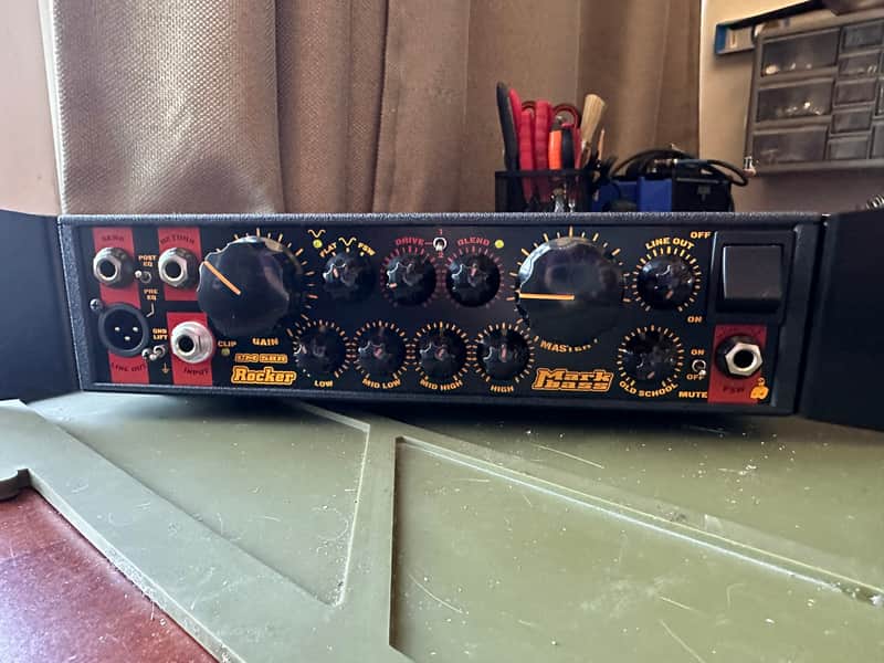 Markbass Little Mark Rocker 58R 300W Bass Amp Head WITH RACK EARS image 1