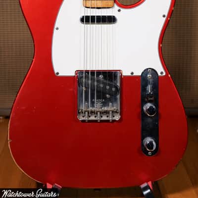 1966 Fender Telecaster Maple Cap Candy Apple Red image 1