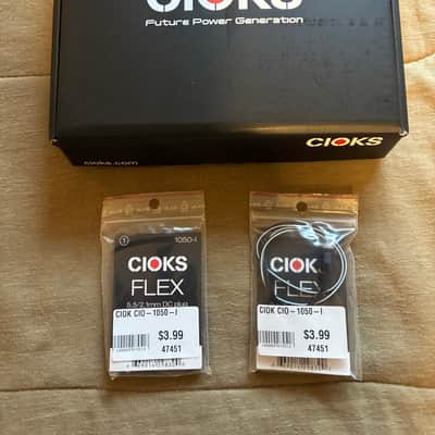 Used CIOKS SOL 5 Isolated Outlets Guitar Pedal Power Supply w/ Two Extra Cables image 10