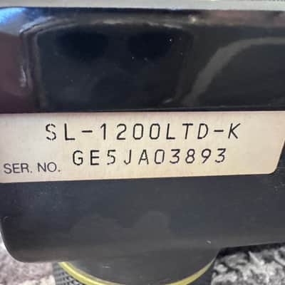 Technics SL-1200LTD Gold Limited Edition Direct Drive Turntable No 2856 image 15