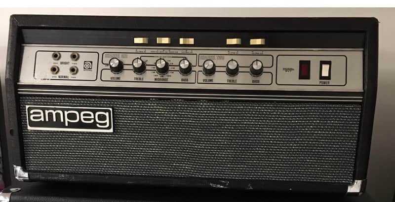 Ampeg SVT amp 1976-1979 300watt original plus original 810 cab square back 1972 Amp 1978 a Cab 1972 image 1