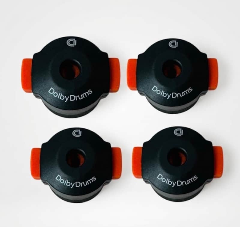 Dolby Quick Release Mount 8mm Cymbal Wing Nut w Foam Felt Washer image 1