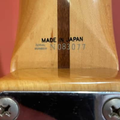 Immaculate 30-Year-Old Fender “ST-54” (1954 Reissue) Stratocaster / MIJ image 14