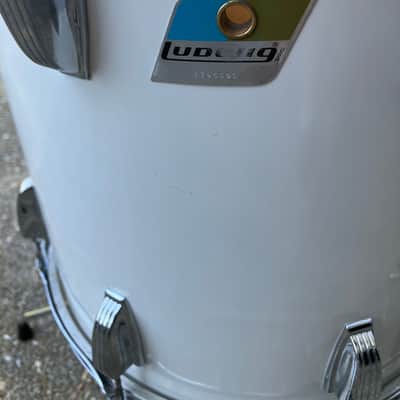 Ludwig Floor Tom 14x14  - White cortex image 5