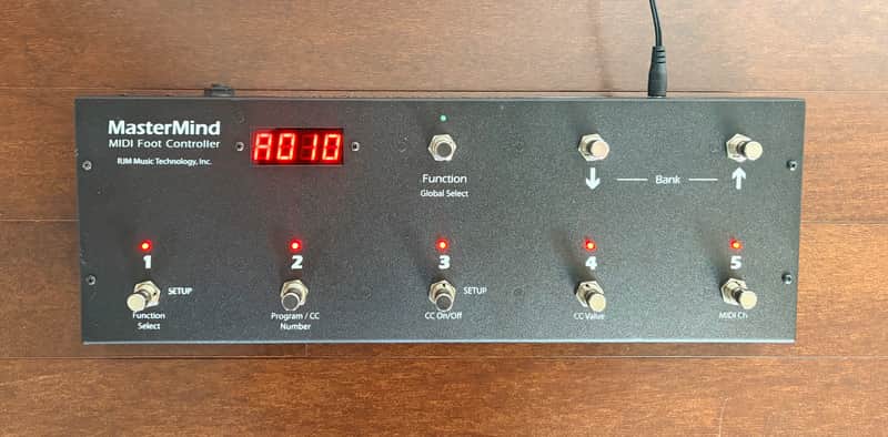 RJM Mastermind MIDI Foot Controller 2010s - Black