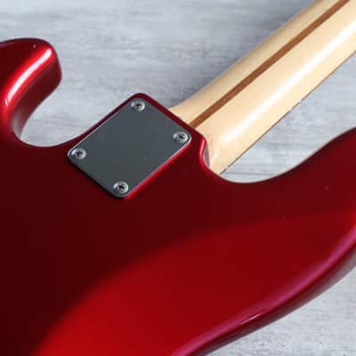 2002 Fender Japan Jazz Bass Standard (Candy Apple Red) image 10