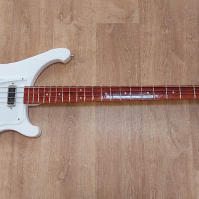 2018 Rickenbacker 4003S 2018 Snowglo White Bass Guitar image 1