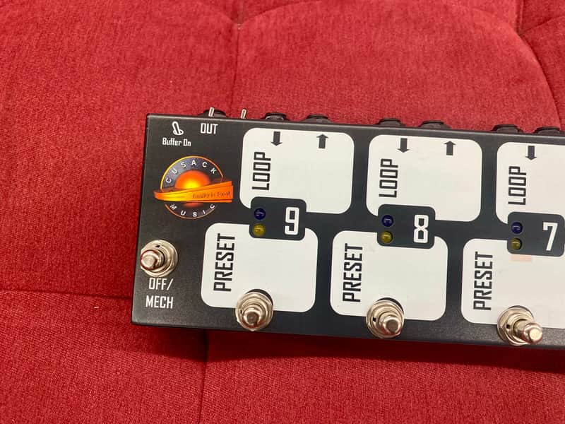 Cusack Music PBT9 Pedal Board Tamer w/ Pop Stop (9 Loop