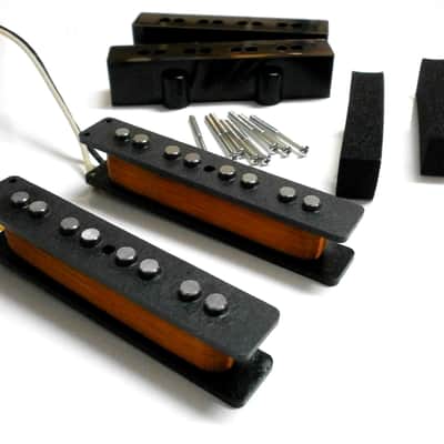 Q pickups Jazz Bass CUSTOM SHOP 60s 1962 set Bridge and Neck 62 Fender Jazz Bass Vintage correct image 5