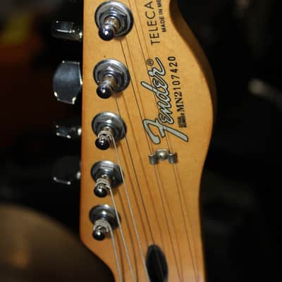 Fender Telecaster MiM 1992 Black/White Pick Guard image 2