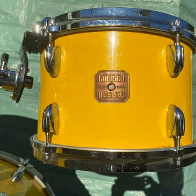 RARE! Gretsch Tony Williams Lifetime Yellow Drum Set in TWYL Yellow Lacquer image 17