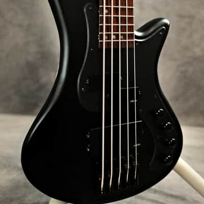 Schecter Stiletto Stealth-5 Active 5-String Bass 2010s - Satin Black image 3