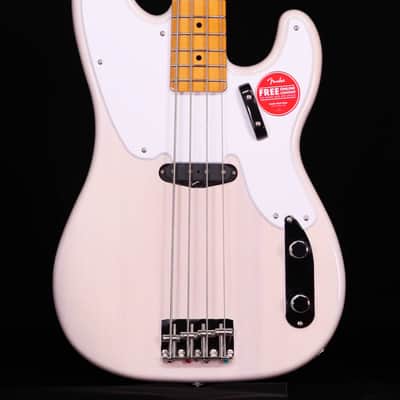 Squier Classic Vibe '50s Precision Bass, Maple FB, White Blonde image 1