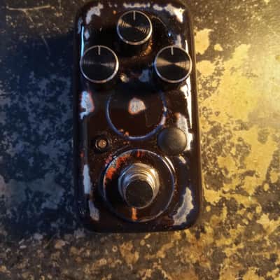 Dongeomac Boutique Tubescreamer in Distressed Blue Orange Mix (Oxblood?) image 1