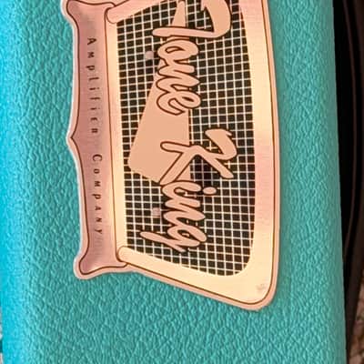 Tone King Sky King 2-Channel 35-Watt 1x12" Guitar Combo 2018 - Present - Turquoise - !st Run image 4
