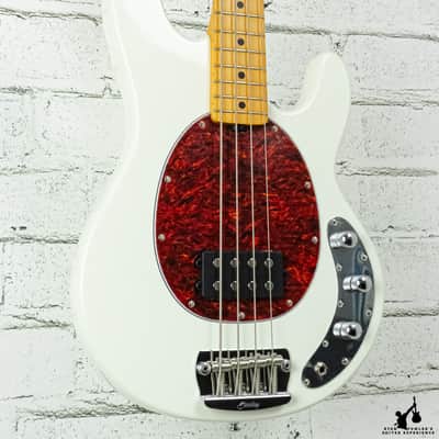 Sterling by Music Man StingRay Classic RAY24CA Bass Guitar - Olympic White image 2