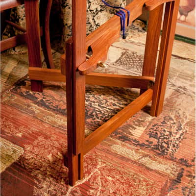 Roosebeck DHST Hammered Fully Adjustable Dulcimer Stand - Sheesham image 6