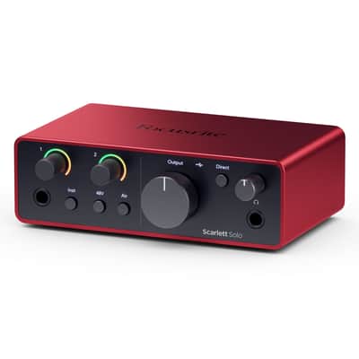 Focusrite Scarlett Solo 4th Gen - USB Interface image 2