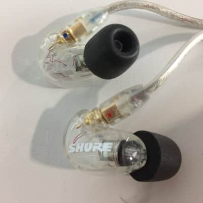 Shure SE215 Single Driver In-Ear Monitors, Clear image 2