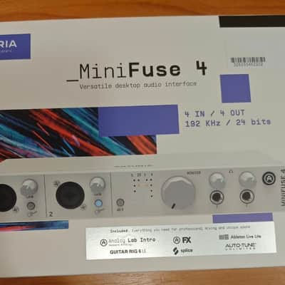 Arturia MiniFuse 4 USB-C Audio Interface 2021 - Present - White image 1