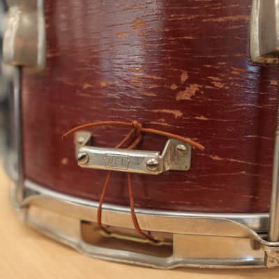 Vintage 1957 WFL 10x14" Snare Drum image 10