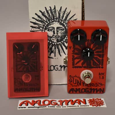 Analogman Sunface Mullard CV7005 NKT-275 white dot Fuzz NKT275 Sun