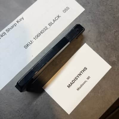 ORIGINAL Roland Replacement SHARP/BLACK Key (106H032) for Juno-6/60/106, Jupiter-6/8, HS-60, SH-101, VK-09, JX-3P, HS-10/Juno-1, System 100m 184, etc image 2