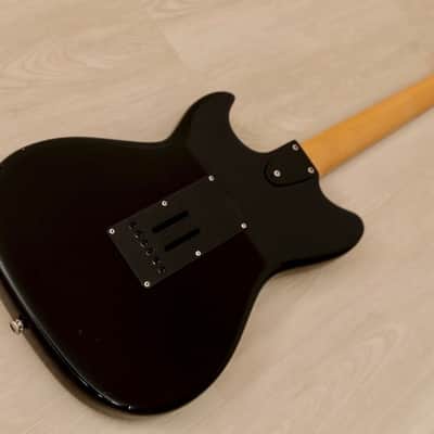1982 G&L SC-3 First-Year Vintage Slab Body Electric Guitar Black w/ Case image 3