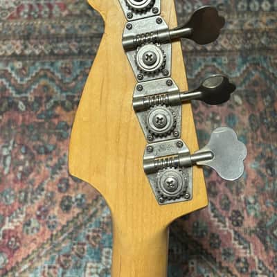 1978 Fender Musicmaster Bass Guitar - Wine Red image 5