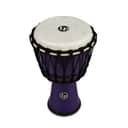Latin Percussion LP1607PL World 7" Rope Circle Djembe, Purple