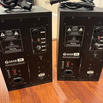 ADAM Audio F5 Active Nearfield Monitors (Pair)- Black image 2
