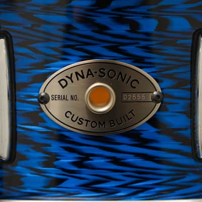 Rogers 5x14" Dyna-Sonic (Reissue) Wood Snare Drum - Blue Onyx image 3