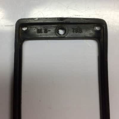 Gibson Vintage M8 Neck Pickup Ring 1960's-70's? Worn Black image 5