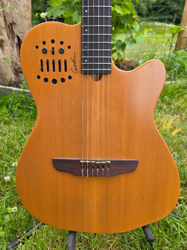 Godin ACS-SA Nylon Natural | Reverb Canada