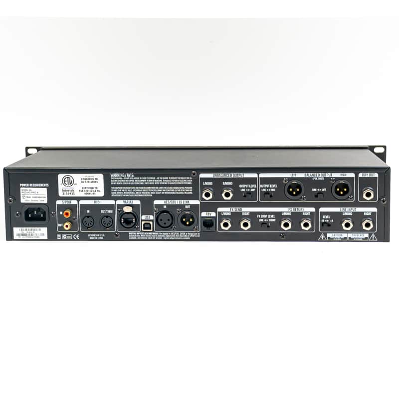 Line 6 POD HD Pro X Rackmount Guitar Processor – Studio-Grade Amp