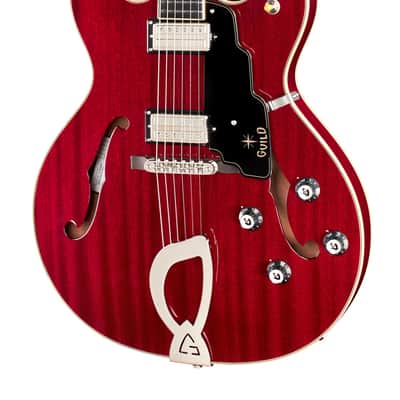 Guild Starfire IV Harp Tail, Hollow Body Electric Guitar - Gloss image 3