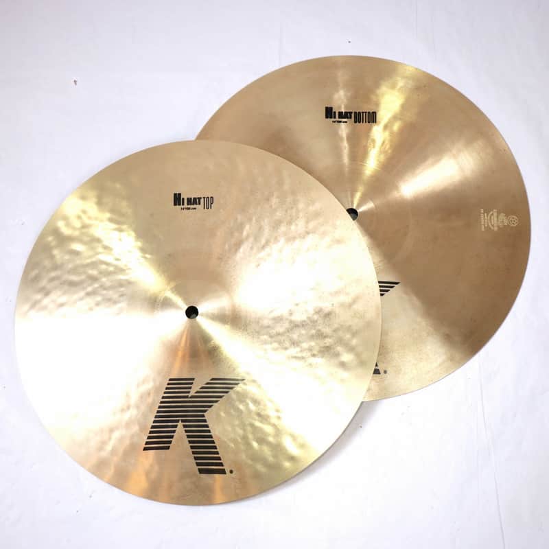 ZILDJIAN K Zildjian K 14-inch Hi-Hat Set (06/16) image 1