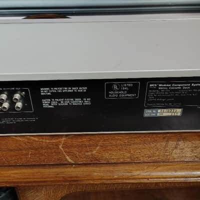MCS (Modular Component Systems) 3554 cassette deck in excellent condition serviced - 1970's image 4