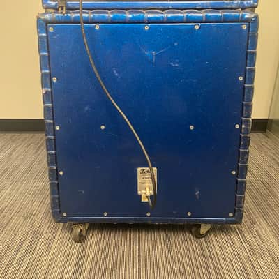 Kustom K200B W/ TR410 Cab 1970’s  - Blue Sparkle image 7