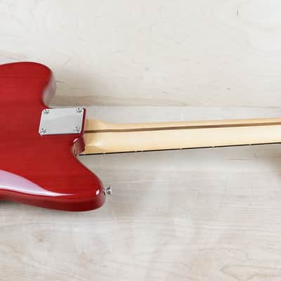 Fender Hybrid II Jazzmaster MIJ 2024 Red Quilt Beryl Top QMT Japan w/ Bag image 7