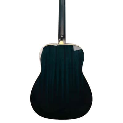 Yamaha FG820-SB Folk Acoustic Guitar 2010s - Sunset Blue image 2